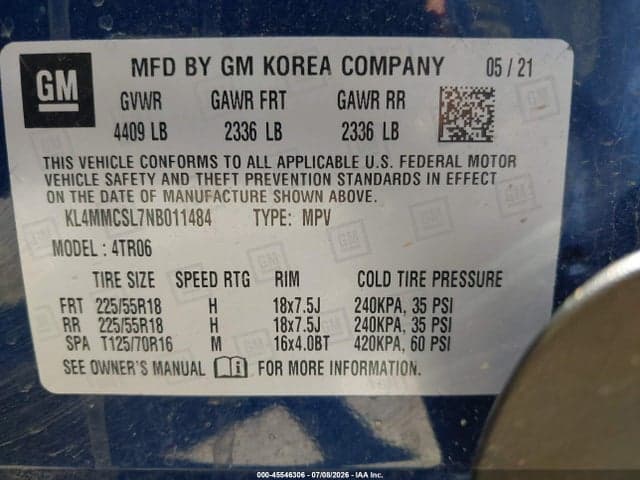 2022 BUICK ENCORE GX AWD PREFERRED 9