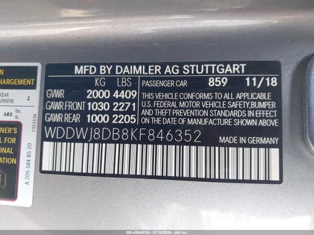 2019 MERCEDES-BENZ C 300 9