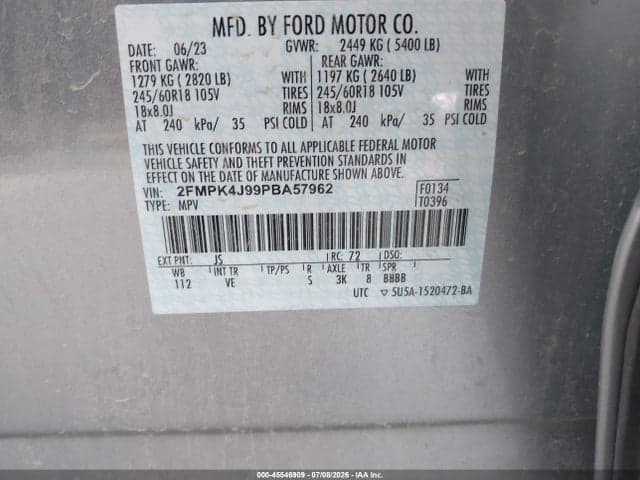 2023 FORD EDGE SEL/ST-LINE 9