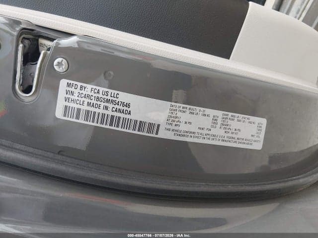 2021 CHRYSLER PACIFICA TOURING L 9