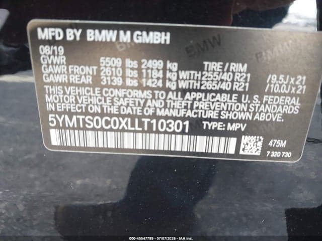 2020 BMW X3 M 9