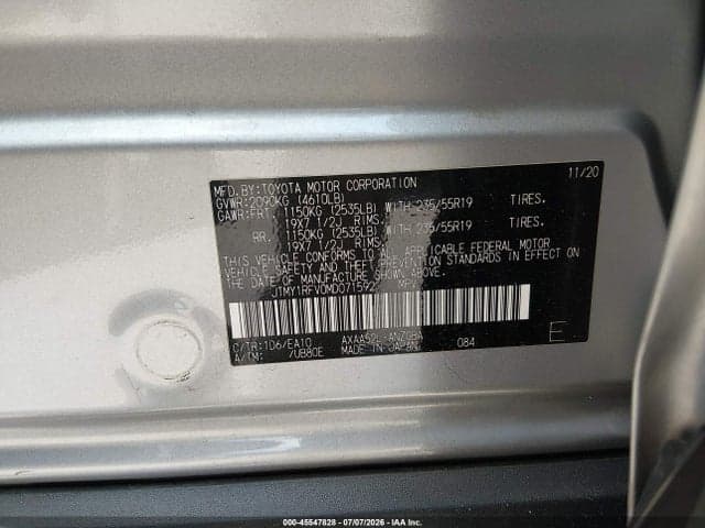2021 TOYOTA RAV4 LIMITED 9