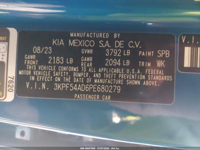 2023 KIA FORTE GT-LINE 9