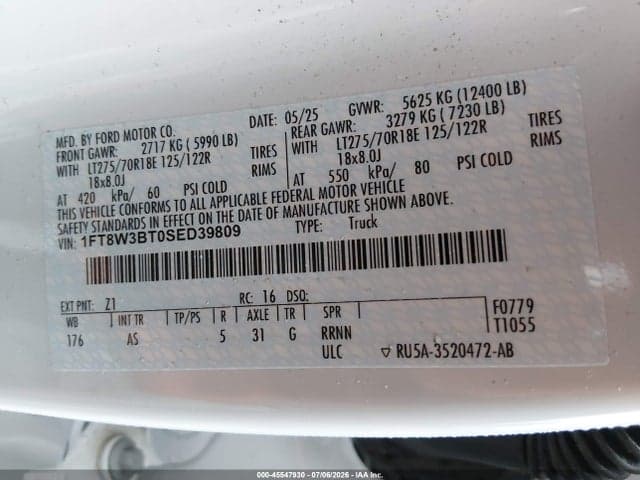 2025 FORD F-350 XL 9