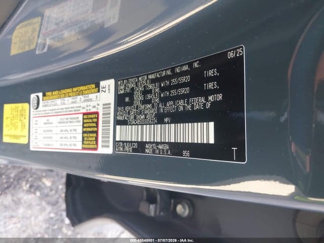 2025 TOYOTA GRAND HIGHLANDER LE/XLE/LIMITED/NIGHT SHADE 9