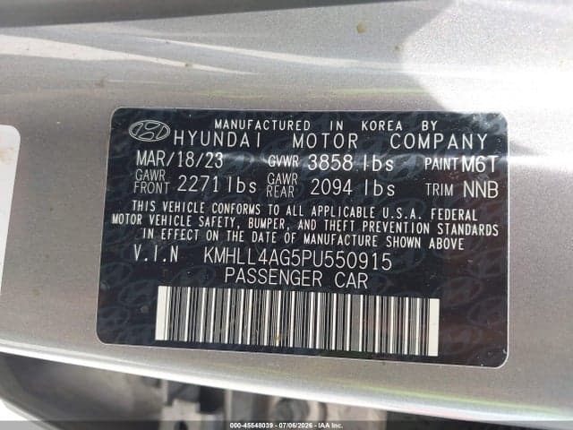 2023 HYUNDAI ELANTRA SE 9