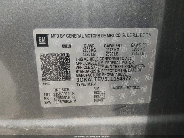 2020 GMC TERRAIN AWD SLE 9