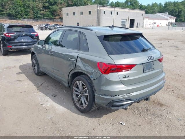 2022 AUDI Q3 PREMIUM PLUS 45 TFSI S LINE QUATTRO TIPTRONIC 3