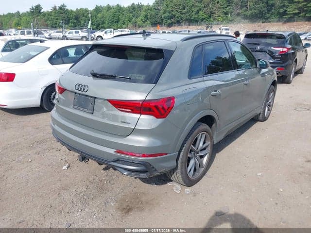 2022 AUDI Q3 PREMIUM PLUS 45 TFSI S LINE QUATTRO TIPTRONIC 4