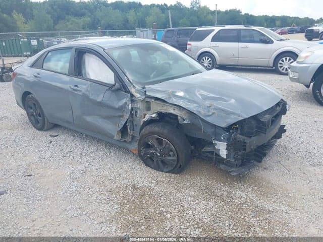 2023 HYUNDAI ELANTRA HYBRID BLUE