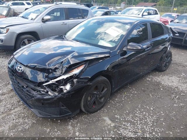 2021 HYUNDAI ELANTRA HYBRID BLUE 2