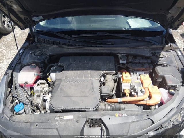 2021 HYUNDAI ELANTRA HYBRID BLUE 10