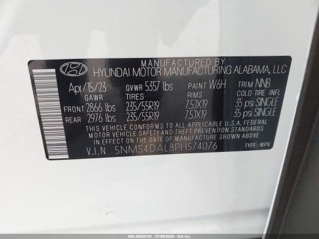 2023 HYUNDAI SANTA FE LIMITED 9