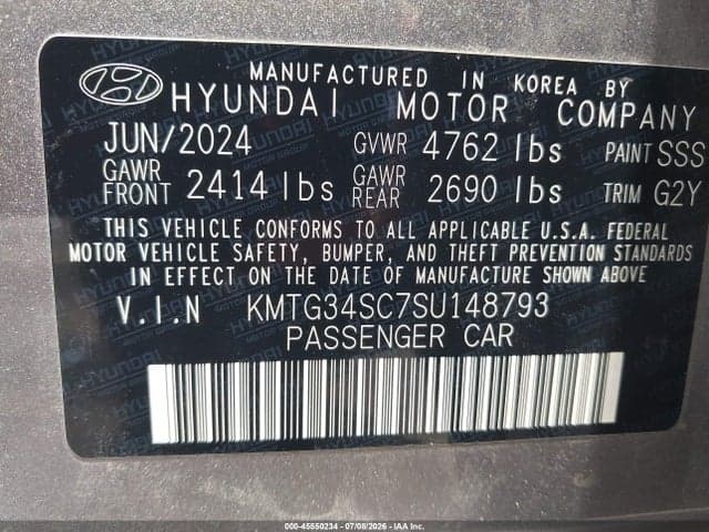 2025 GENESIS G70 2.5T RWD 9