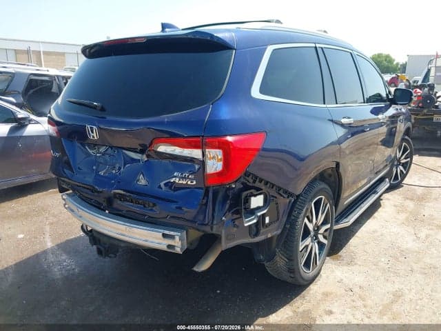 2022 HONDA PILOT AWD ELITE 4