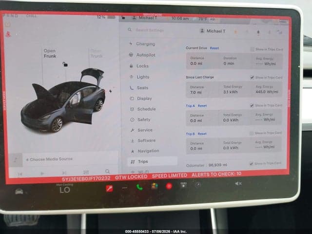 2018 TESLA MODEL 3 LONG RANGE/PERFORMANCE 7
