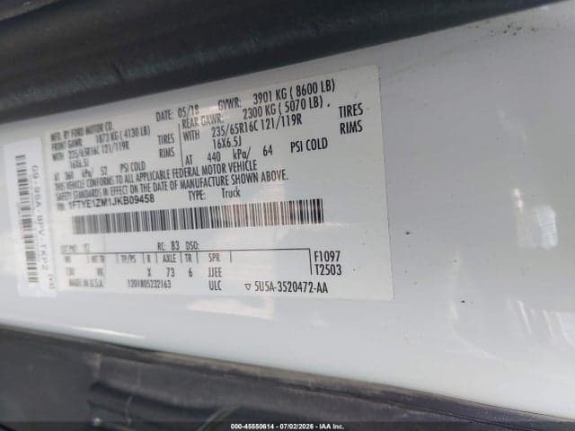 2018 FORD TRANSIT-150 9