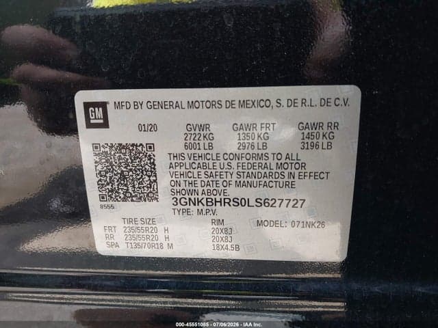 2020 CHEVROLET BLAZER AWD 2LT 9