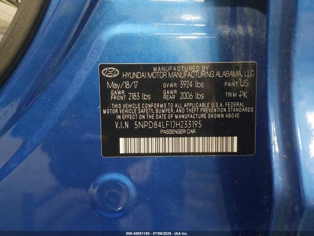 2018 HYUNDAI ELANTRA SEL 9