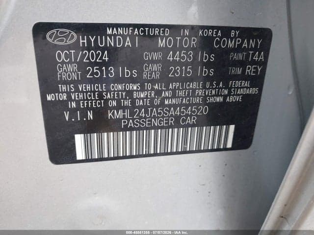 2025 HYUNDAI SONATA SE 9