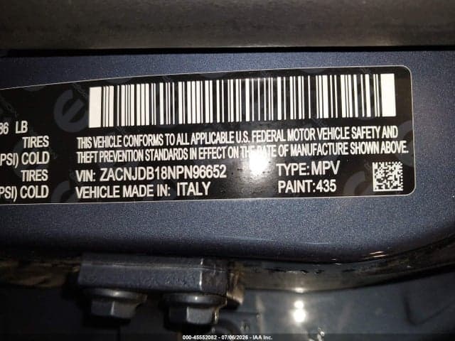 2022 JEEP RENEGADE LATITUDE 4X4 9
