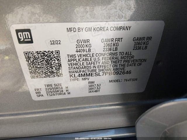 2023 BUICK ENCORE GX SELECT AWD 9
