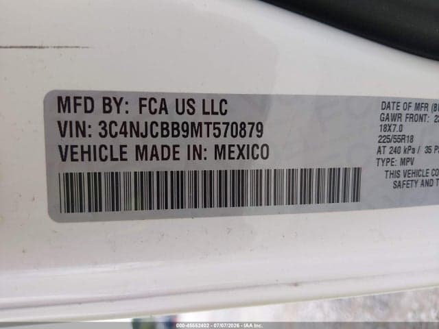 2021 JEEP COMPASS ALTITUDE FWD 9