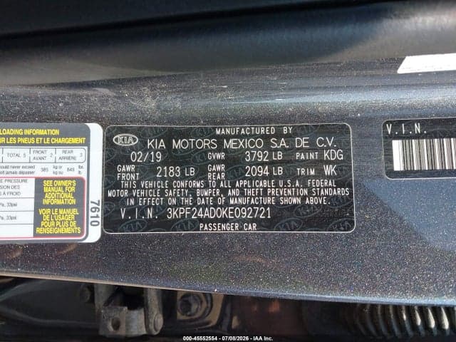 2019 KIA FORTE LXS 9