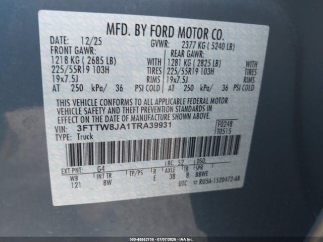 2026 FORD MAVERICK XLT 9