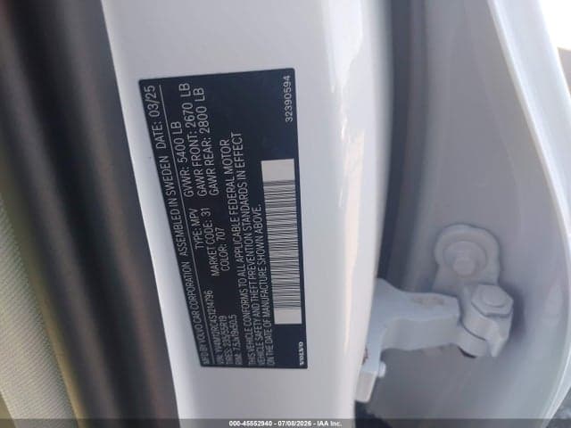 2025 VOLVO XC60 B5 PLUS 9