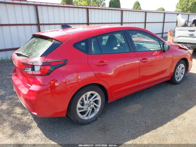 2025 SUBARU IMPREZA BASE 5-DOOR 4