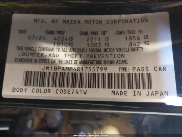 2025 MAZDA MAZDA3 2.5 S PREFERRED 9