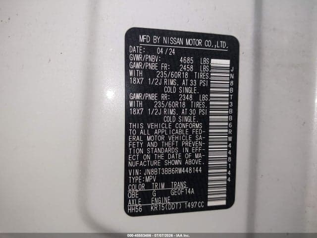 2024 NISSAN ROGUE SV INTELLIGENT AWD 9
