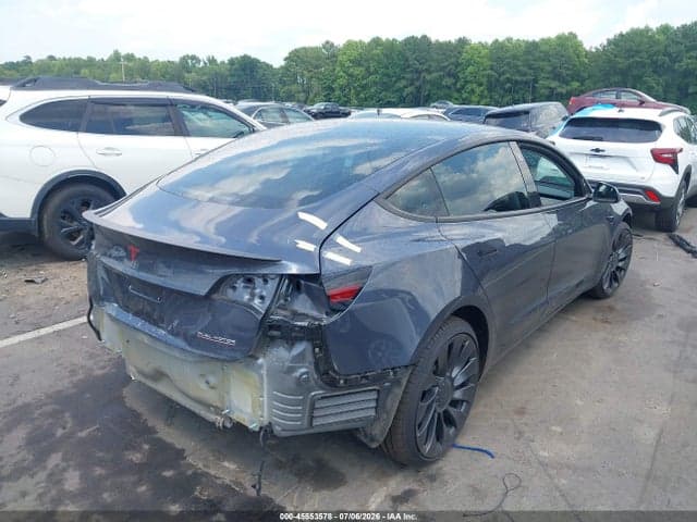 2022 TESLA MODEL 3 PERFORMANCE DUAL MOTOR ALL-WHEEL DRIVE 4