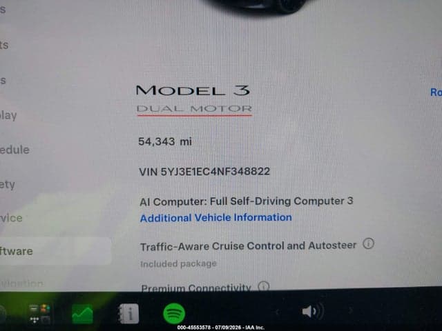 2022 TESLA MODEL 3 PERFORMANCE DUAL MOTOR ALL-WHEEL DRIVE 7