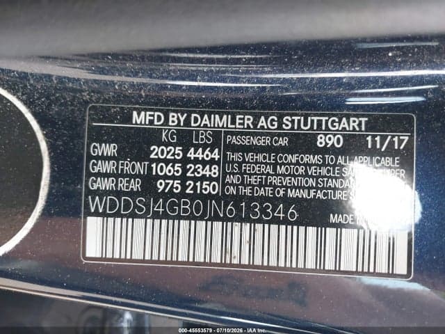2018 MERCEDES-BENZ CLA 250 4MATIC 9