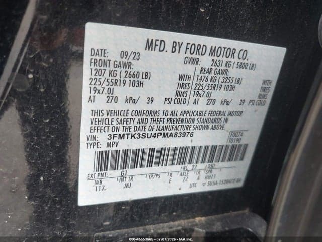 2023 FORD MUSTANG MACH-E PREMIUM 9