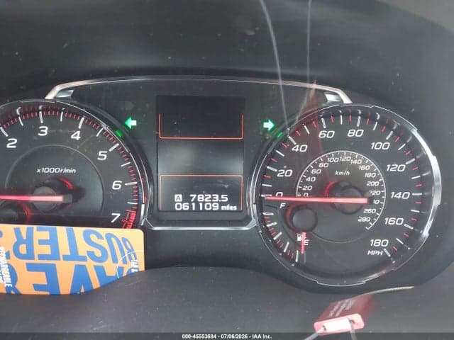 2019 SUBARU WRX 7