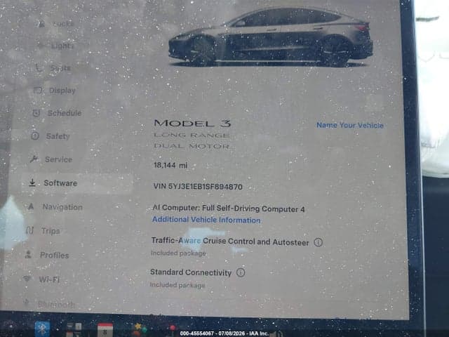 2025 TESLA MODEL 3 LONG RANGE ALL-WHEEL DRIVE 7