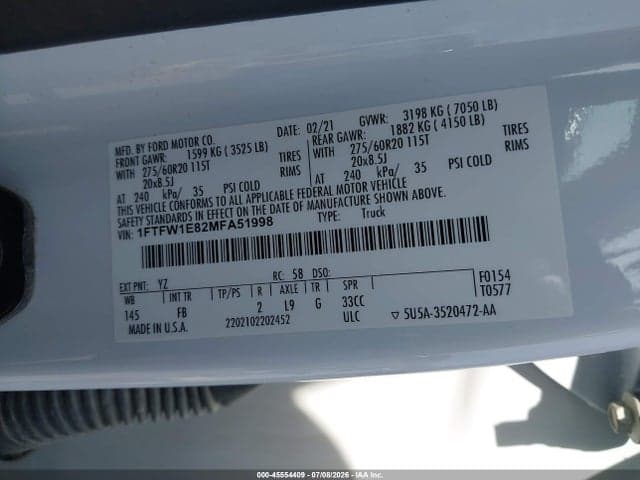2021 FORD F-150 XLT 9