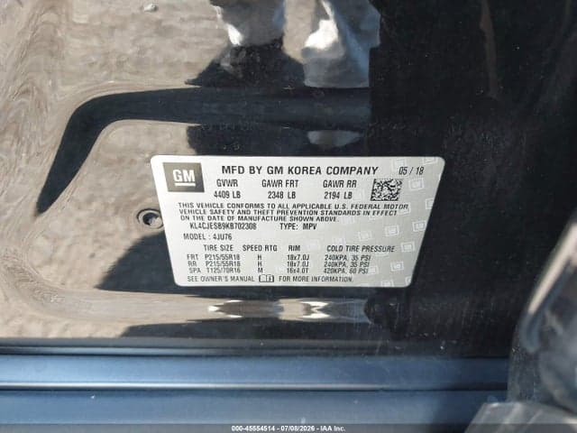 2019 BUICK ENCORE AWD PREFERRED 9