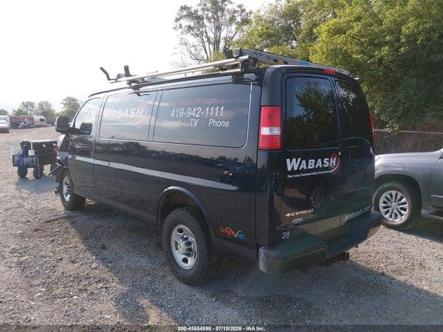 2021 CHEVROLET EXPRESS CARGO RWD 2500 REGULAR WHEELBASE WT 3