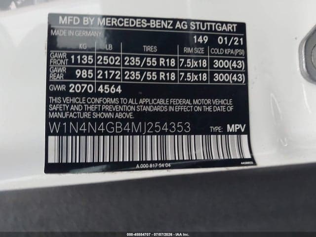 2021 MERCEDES-BENZ GLA 250 9