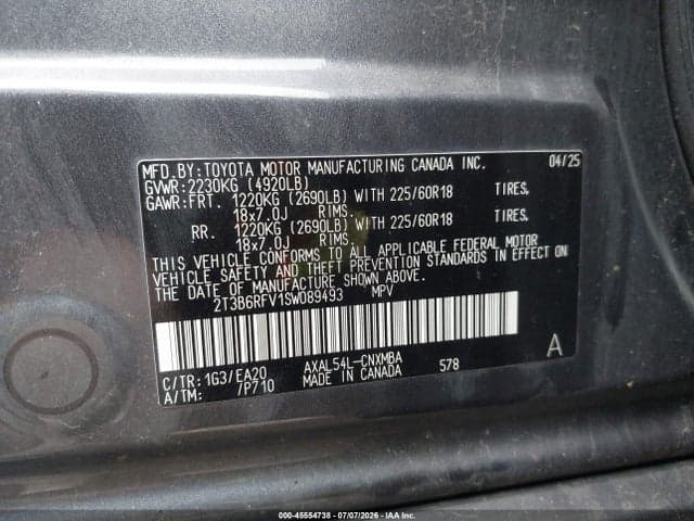 2025 TOYOTA RAV4 HYBRID XLE PREMIUM 9