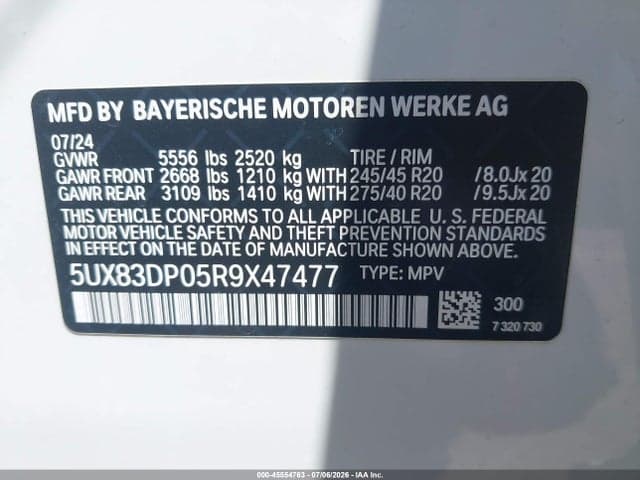 2024 BMW X3 M40I 9