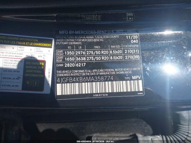 2021 MERCEDES-BENZ GLE 350 4MATIC 9