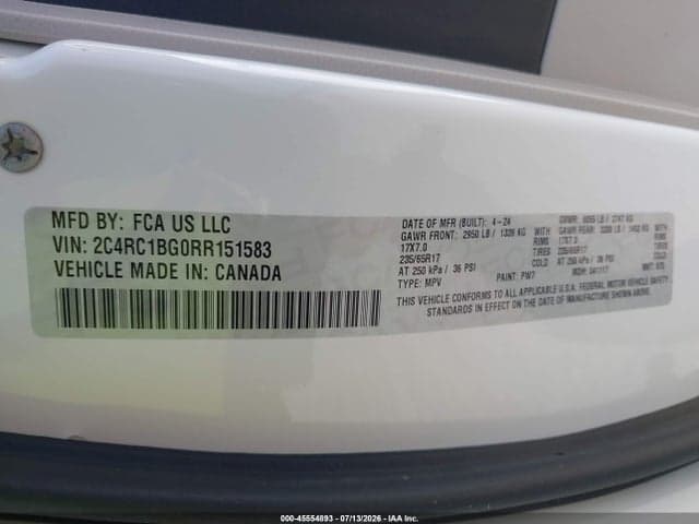 2024 CHRYSLER PACIFICA TOURING L 9
