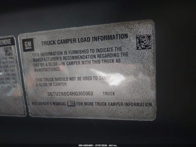 2017 GMC SIERRA 1500 SLT 9