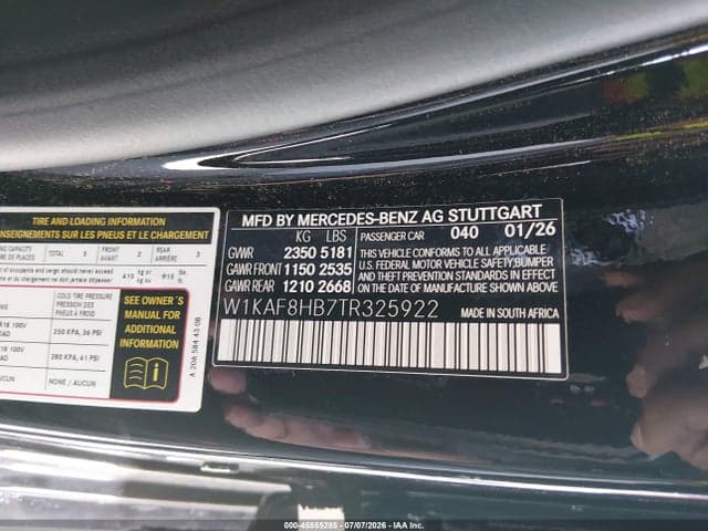 2026 MERCEDES-BENZ AMG C 43 4MATIC 9