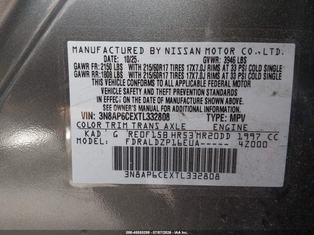 2026 NISSAN KICKS SV 9